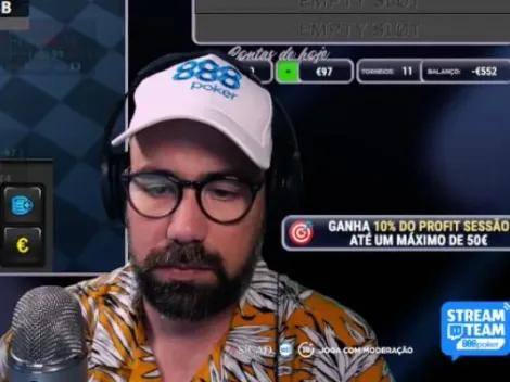 Streamer do 888poker tem pedido atendido, mas termina sem palavras; assista