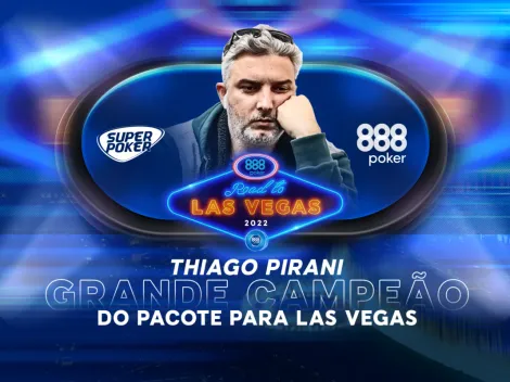 Thiago Pirani crava Road to Las Vegas do 888poker e conquista pacote