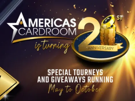 Americas Cardroom anuncia torneio de aniversário com US$ 1 milhão garantido