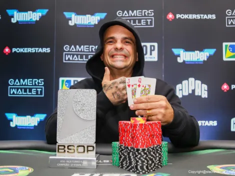 Alexandre Duarte é campeão do NLH Turbo Knockout do BSOP Rio