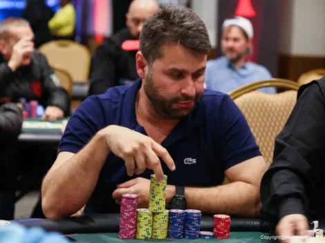 Ramos Filho é o líder em fichas após o Dia 1 do PL Omaha do BSOP Rio