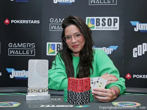 Juliana Vidal vira heads-up e crava Ladies Event do BSOP Rio