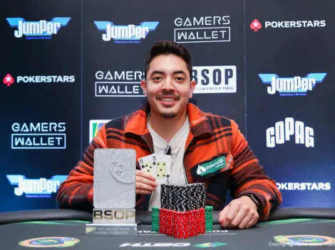 Edson Tsutsumi Jr. repete Brasília 2020 e crava 1-Day High Roller do BSOP Rio