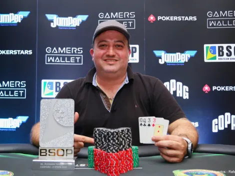 Saul Steil volta a cravar Pot-Limit Omaha Turbo KO no BSOP Rio de Janeiro