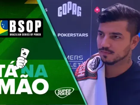 Tá na Mão: Marcelo Medeiros explica hero call na reta do Main Event do BSOP Rio