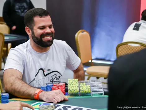 Fred Câmara avança como chip leader no Dia 2 do Main Event do BSOP Rio