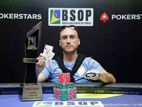 Francisco Benítez domina FT e fatura o título do Main Event do BSOP Rio