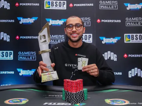 Rafael Moraes é campeão do High Roller do BSOP Rio e fatura primeiro título no circuito