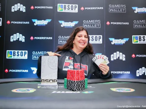 Regina Cassab supera maratona contra feras e vence 8-Game Mix do BSOP Rio