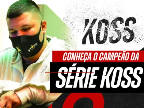 Alex Santos conquista ranking da KOSS e terá 30 dias de buy-in grátis na Suprema