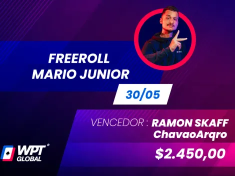 Mário Junior reúne 450 pessoas em Freeroll do "Torneio dos Influenciadores" do WPT Global