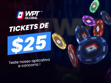 WPTGlobal distribui tickets entre usuários que responderem pesquisa; confira