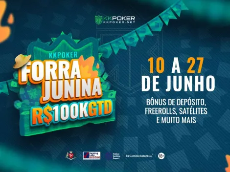 Forra Junina agita as mesas virtuais do KKPoker a partir desta sexta-feira