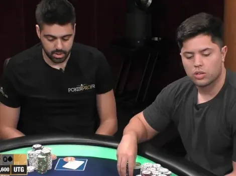 Você pagaria? Mariano acerta call em overbet e puxa 700 bbs contra Johan Guilbert