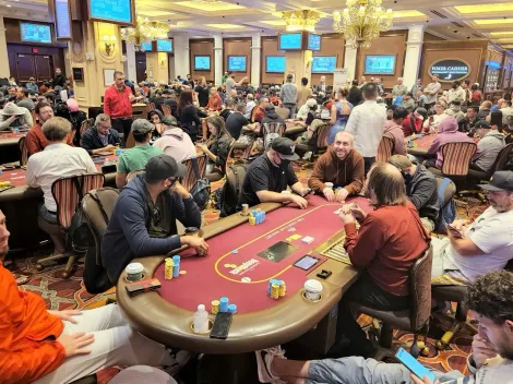 All in bizarro de 82o quebra KK e estoura bolha cruel no MSPT Venetian