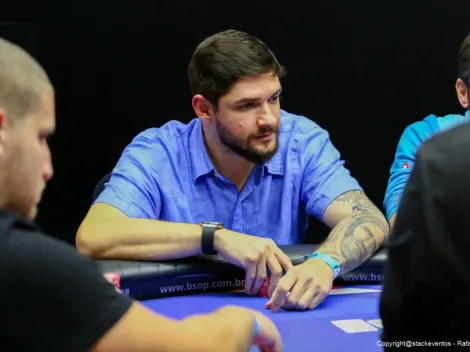 Rafael Gioia avança como chip leader no 6-Handed do BSOP Rio