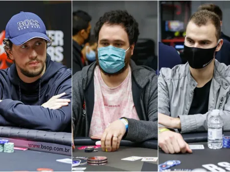 Trio brasileiro está no Dia Final do PLO Main Event-Medium do SCOOP