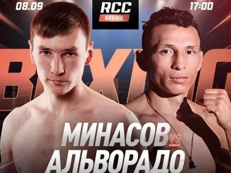 Vildan Minasov contra René Alvarado este viernes en Rusia