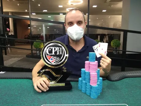 Eduardo Mônaco é campeão do Super High Roller One Day do CPH