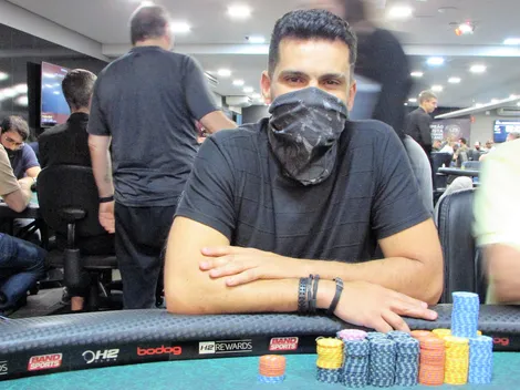 Igor David lidera 124 classificados ao Dia 2 do Main Event do CPH