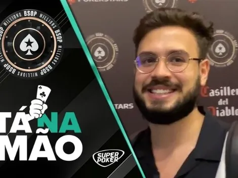 Tá na Mão: Lucas Rocha leva susto em showdown de pote gigante no BSOP Millions