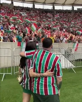 Ferrugem agita torcida. Foto: Reprodução/Instagram – Ferrugem