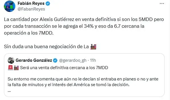 Polémica en Cruz Azul por la cifra de la venta de Alexis Gutiérrez (X)