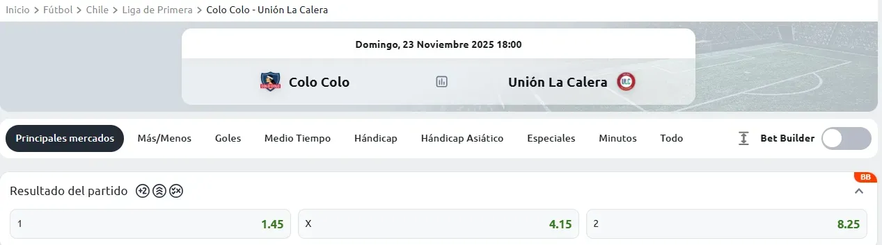 apostar en partidos de fútbol