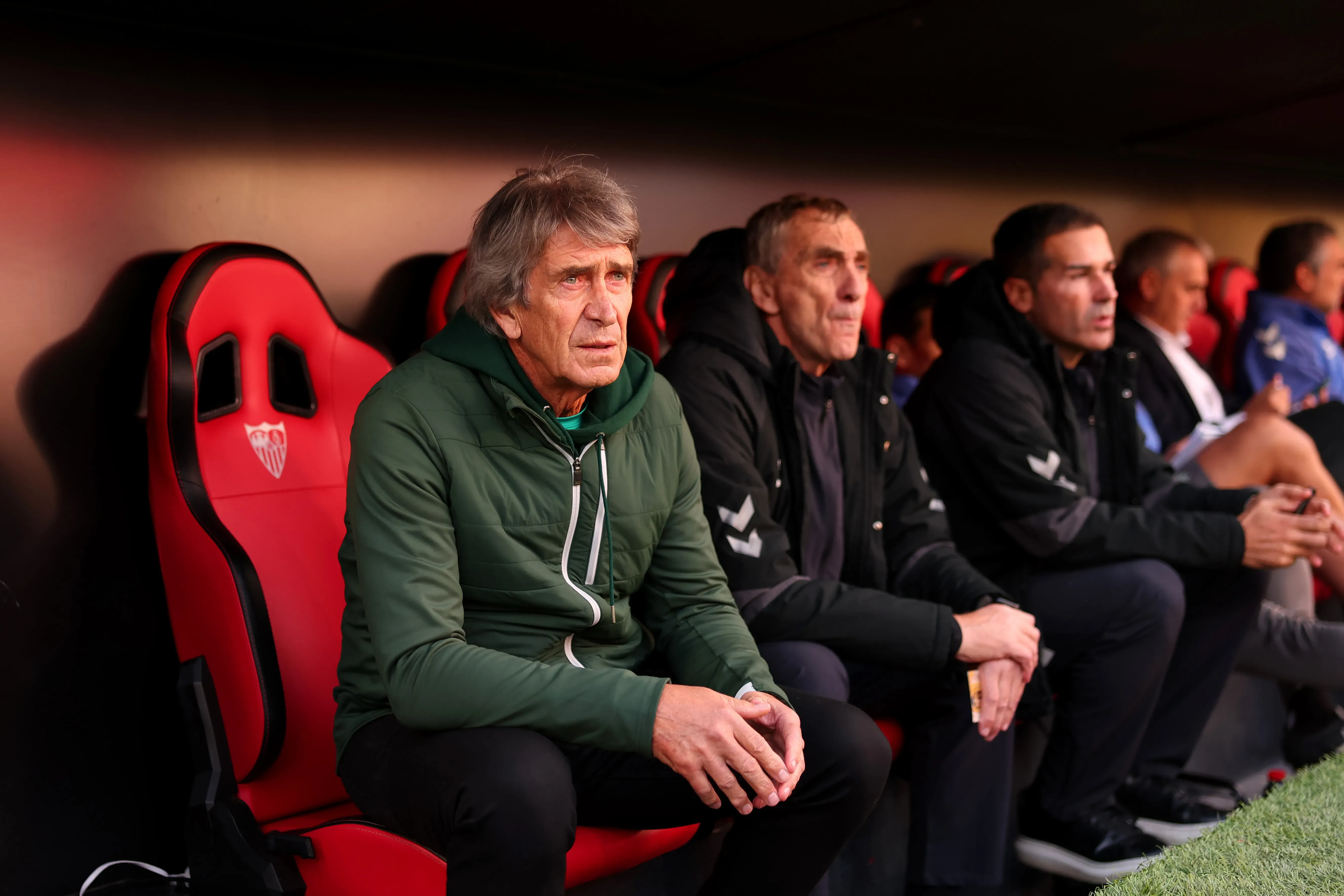 Manuel Pellegrini en Betis. (Photo by Fran Santiago/Getty Images)
