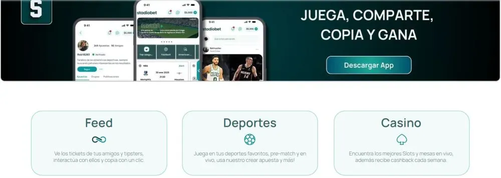 imagen de app Stadiobet