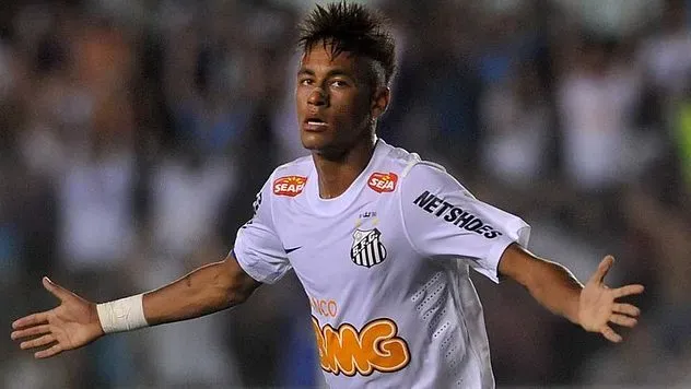 Victor Andrade foi comparado com Neymar – Foto:Ivan Storti/ Santos FC