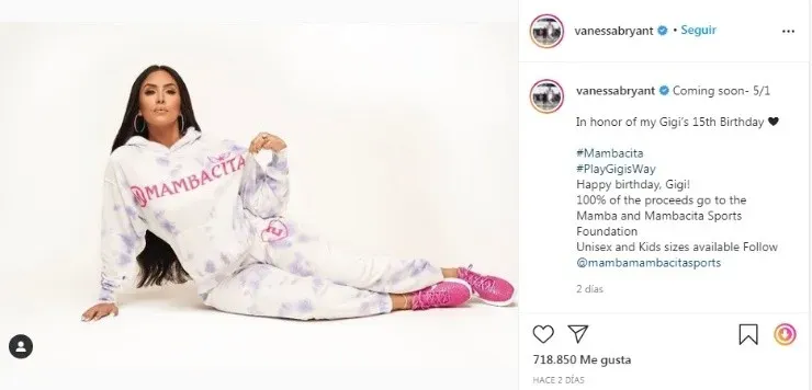 (Foto: @vanessabryant)
