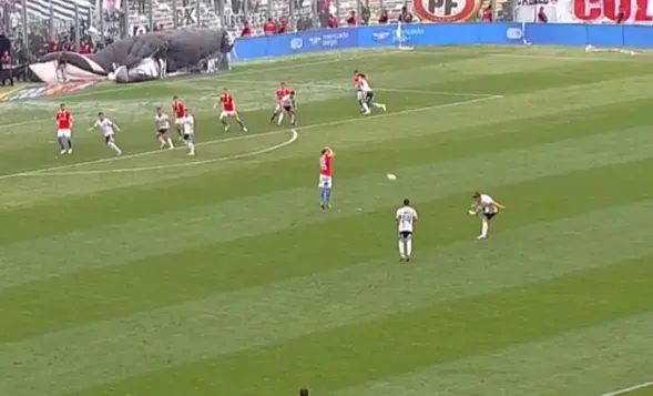 El penal en contra de Colo Colo que nadie vio.