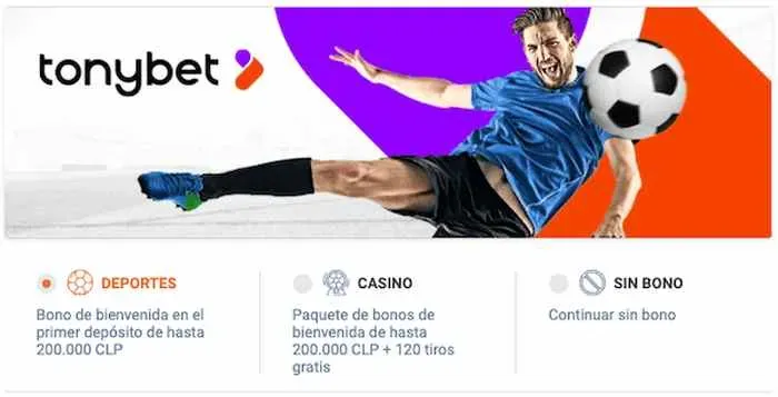 Tonybet bono de bienvenida
