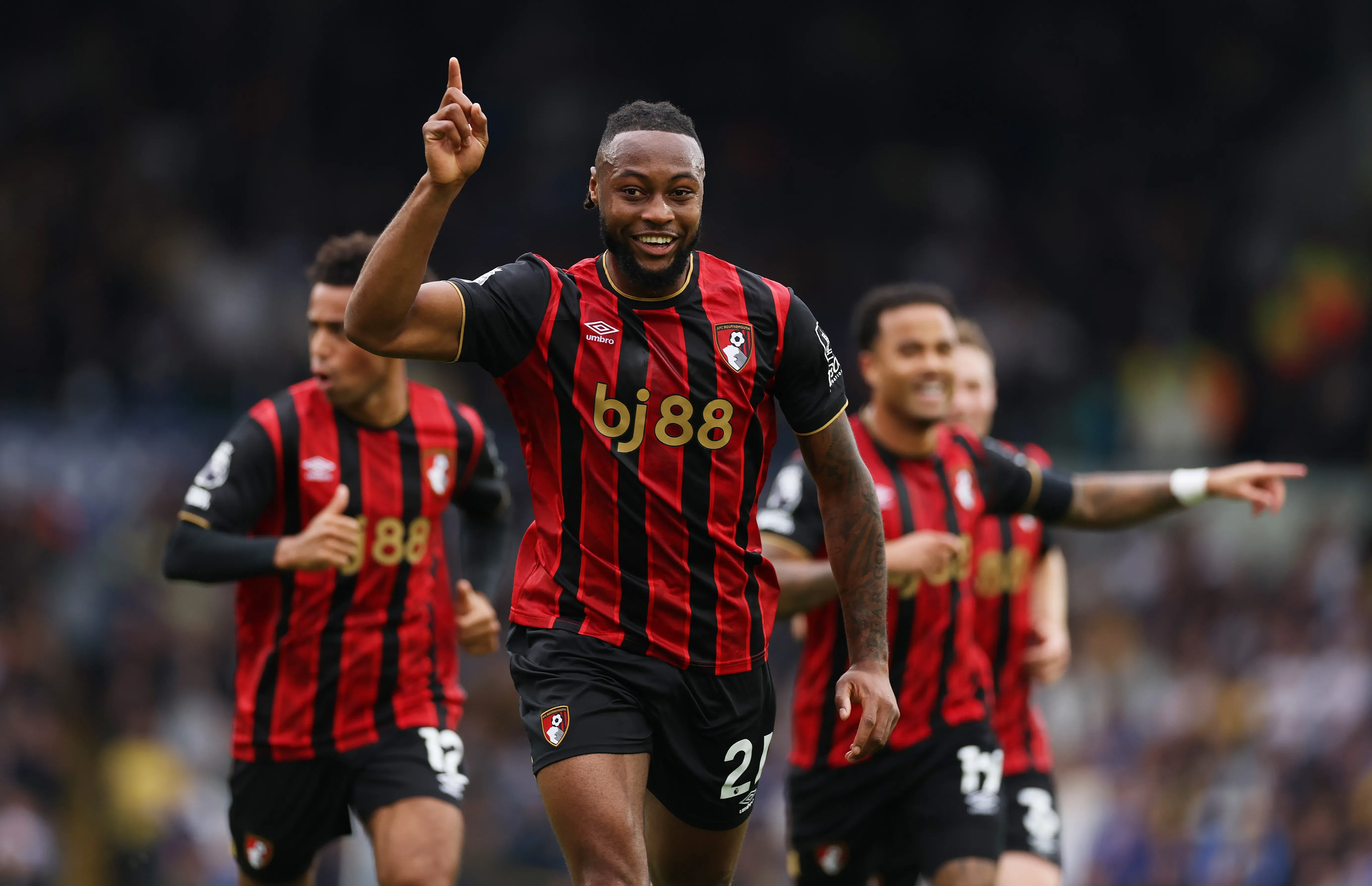Semenyo em campo com o Bournemouth (Foto: Stu Forster/Getty Images)