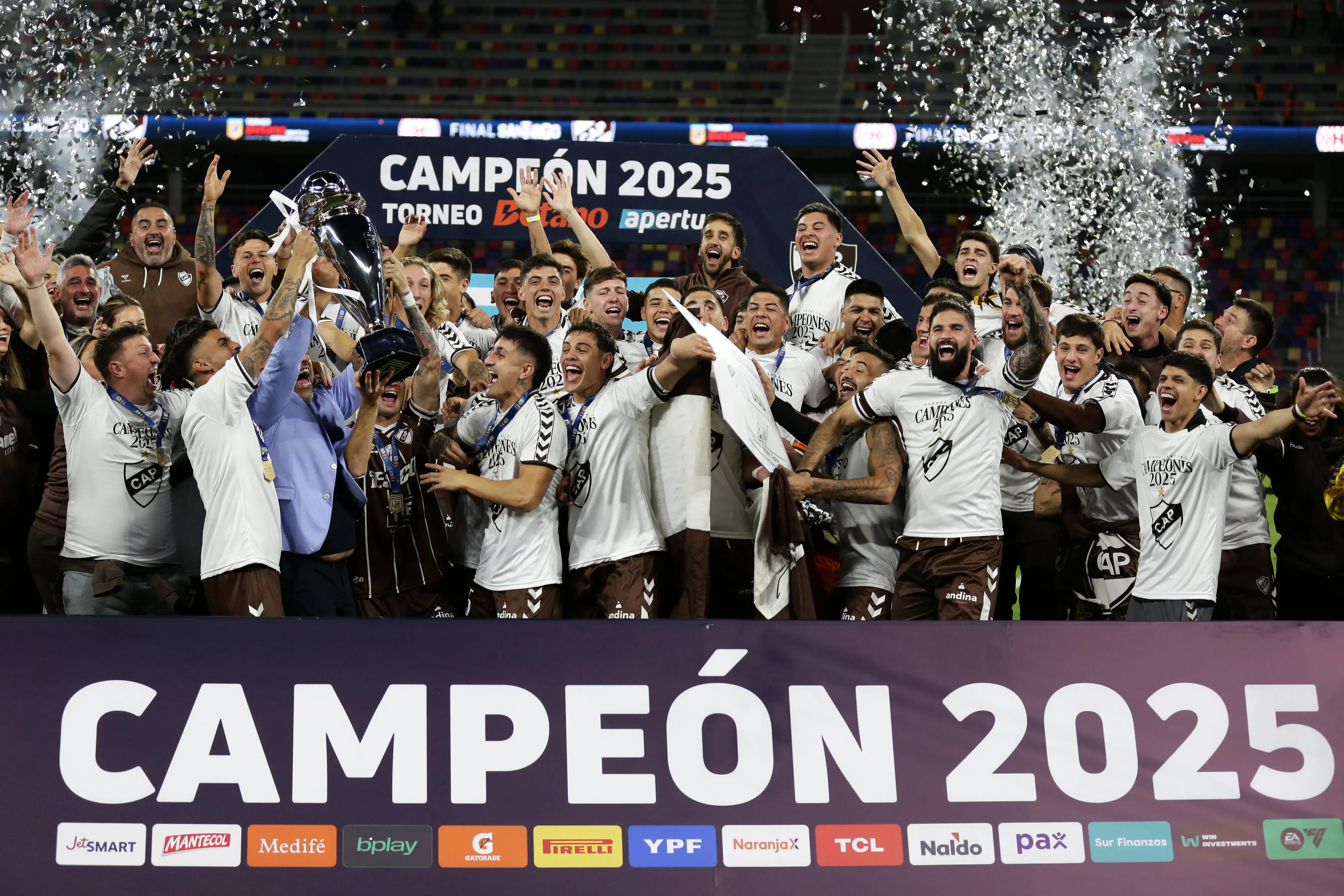 Platense foi campeão argentino e fará sua estreia na Libertadores. (Foto: Joaquín Camiletti/Getty Images)
