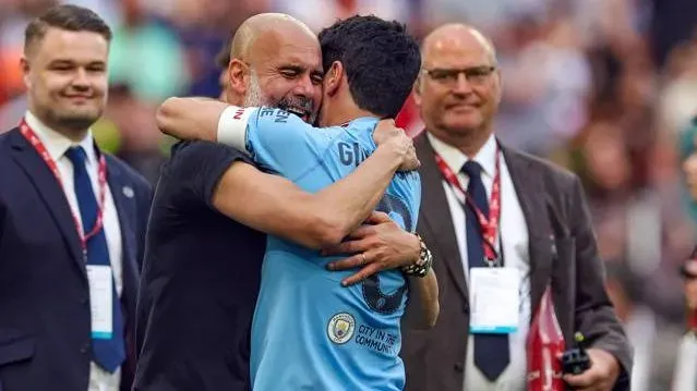 Guardiola vuelve a tener a Gündogan bajo sus órdenes. IMAGO