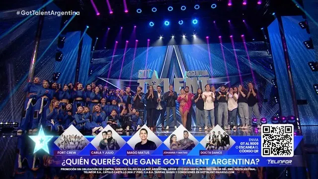 Este martes 28 de noviembre es la FINAL de Got Talent Argentina 2023.