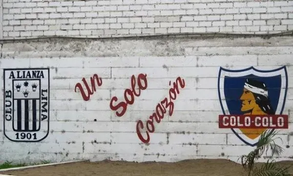 El barrio Matute está lleno de referencias a la amistad de Alianza y Colo Colo