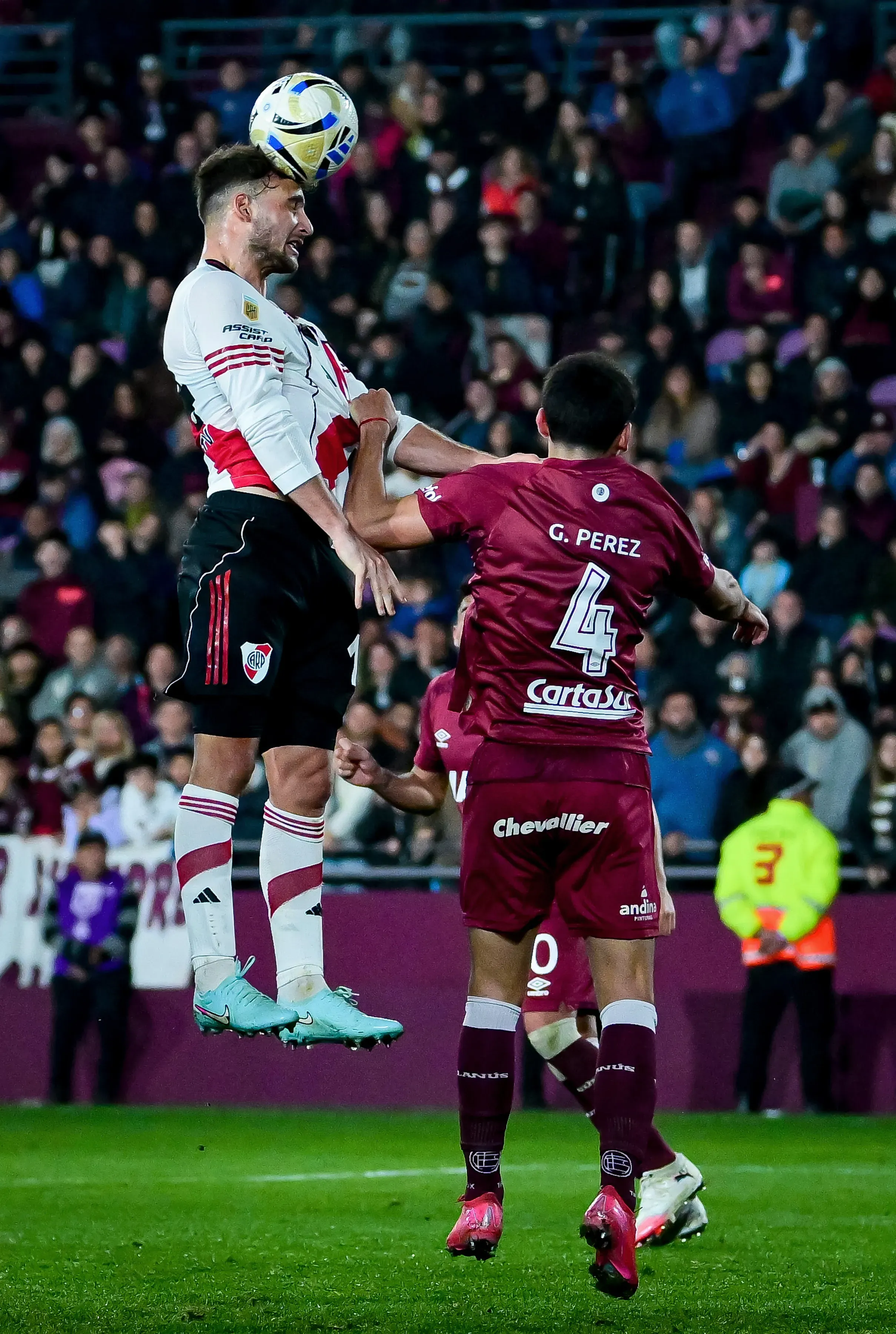 Sebastián Boselli ante Lanús. (Foto: Getty).