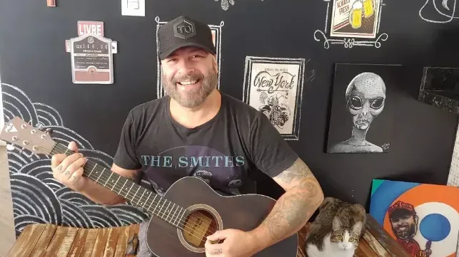 Mingau segue em recuperação na UTI após levar tiro em setembro. Reprodução/Instagram oficial de Mingau