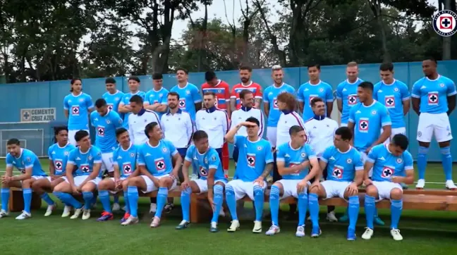 La foto de Cruz Azul sin la directiva. (Foto: Cruz Azul)