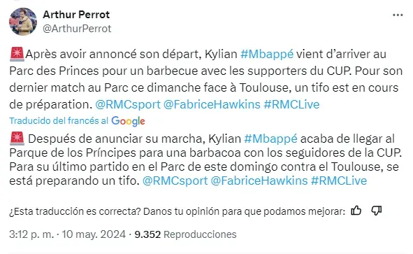 Tuit de Arthut Perrot.