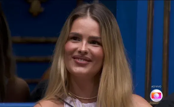 Yasmin, a 12ª eliminada do BBB 24. Reprodução/Globo