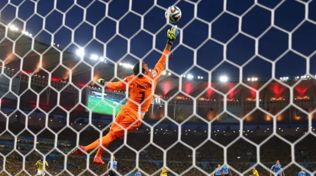 El gol de James vs. Uruguay en Brasil 2014