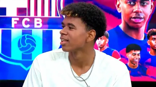 No, no es Lamine… ¡es Raúl González! [Foto: El Chiringuito]