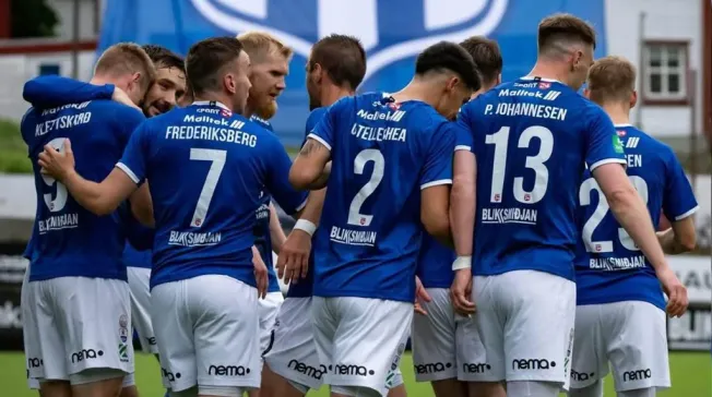 KÍ Klaksvík ya sueña con la épica de clasificar a la primera ronda de la próxima Champions League (@@klaksvikaritrottarfelag).