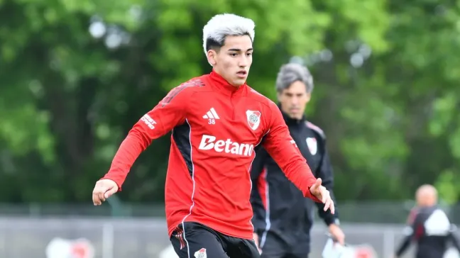 Ian Subiabre durante un entrenamiento. (Foto: Prensa River)