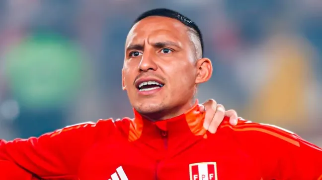 Alex Valera en la Selección Peruana.