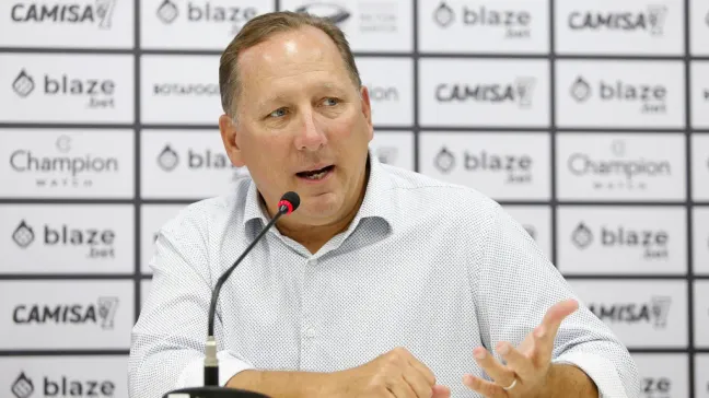 John Textor, proprietário da SAF do Botafogo (Foto: Vitor Silva/Botafogo/Divulgação)